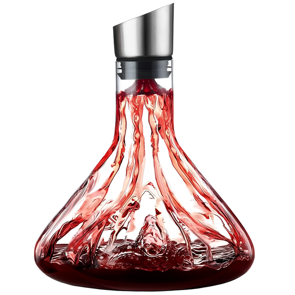 Wine Decanters Red Wine Carafe Aerator Glass Built-in Bubbler Wine Pourer