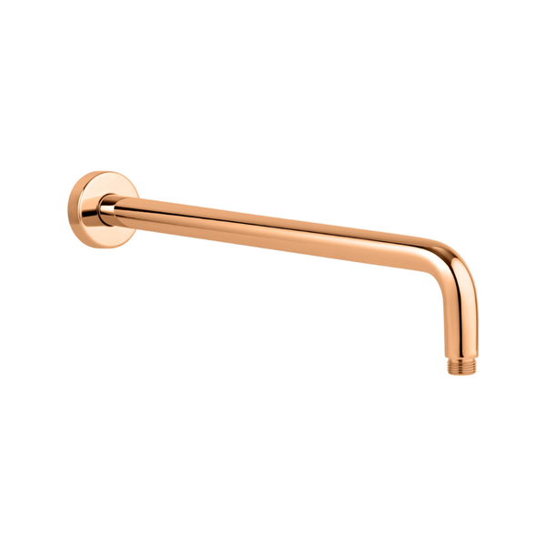 Rose Gold Round Shower Arm