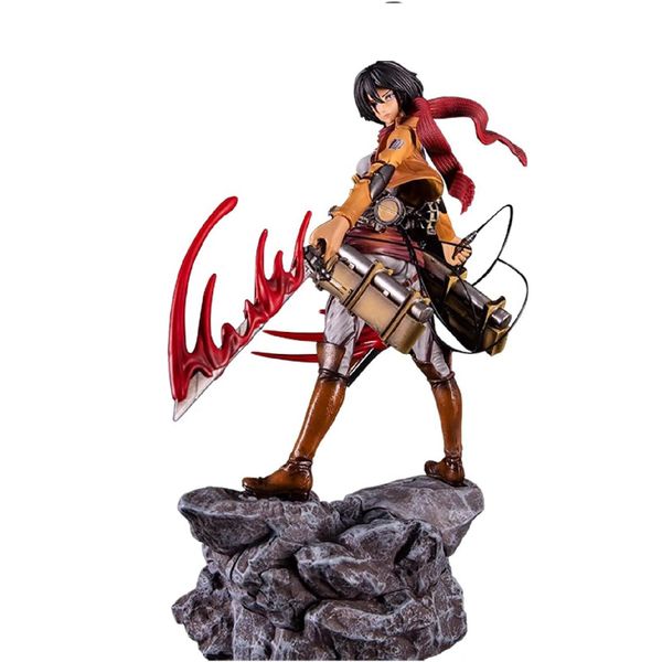 Attack on Titan 3D Maneuver Gear Mikasa Ackerman Anime Figure