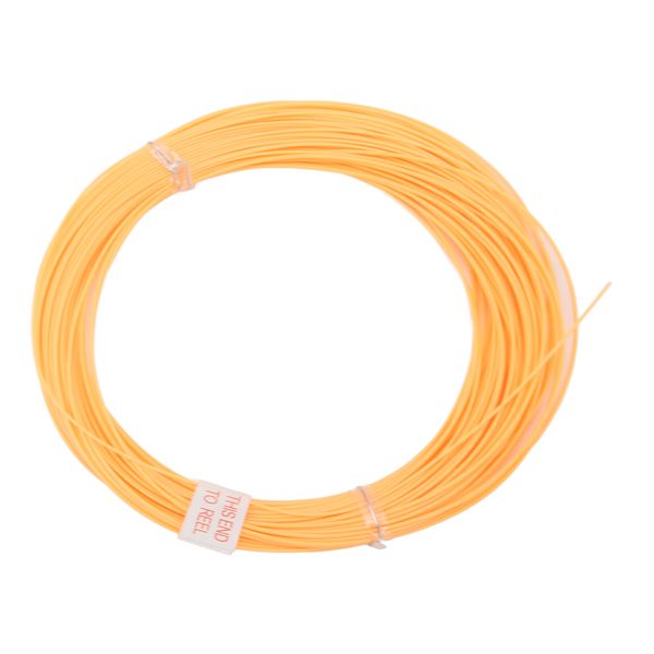Floating Fly Line, Weight Forward, 100FT Orange PVC Nylon