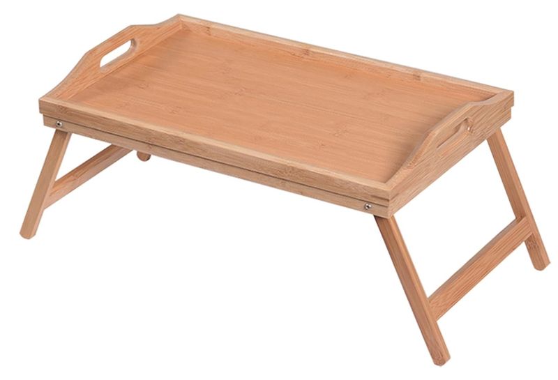 Portable Bamboo Bed Tray
