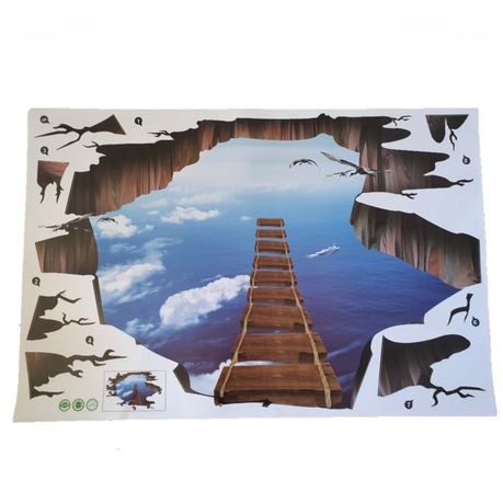 3d Wall Or Floor Stickers Sky Ladder In South Africa Takealot Com - 3d Wall Decor South Africa