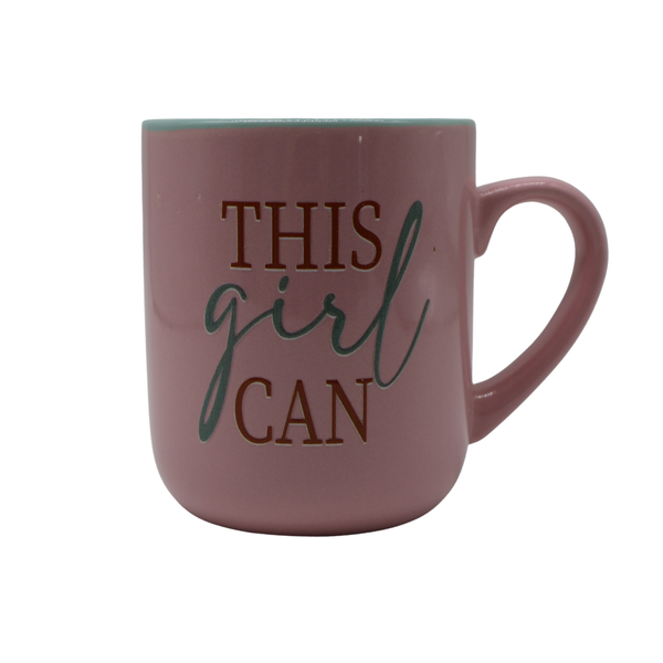 This Girl Can Motivational Ceramic Mug