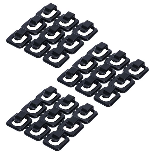 Home DIY Multifunctional Computer Cable Organiser Clamp Set of 27 (16mm)