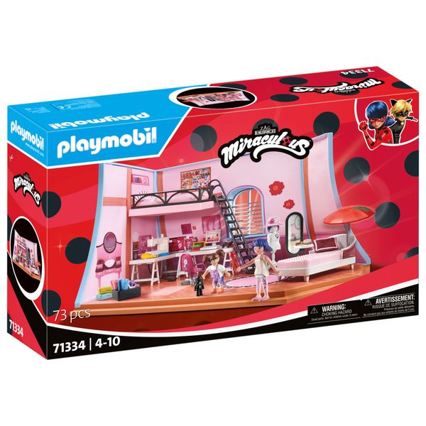 Playmobil Miraculous - Marinette's Loft (73 Pieces)