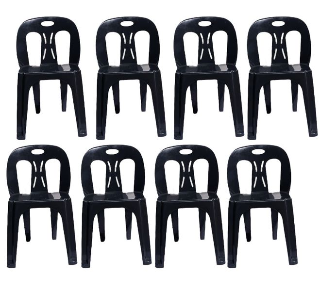 Designed All occasions Black Party Chairs 8
