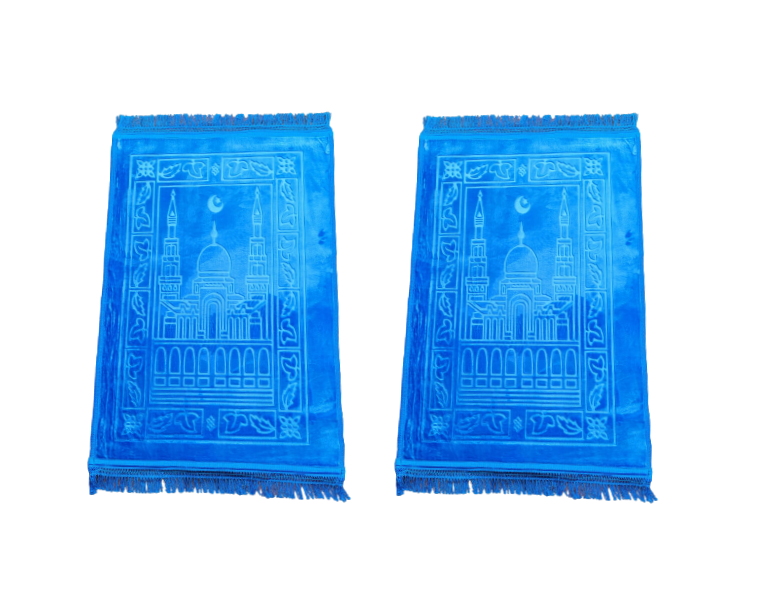 2 x Soft Islamic Prayer Mats Shop Today. Get it Tomorrow!