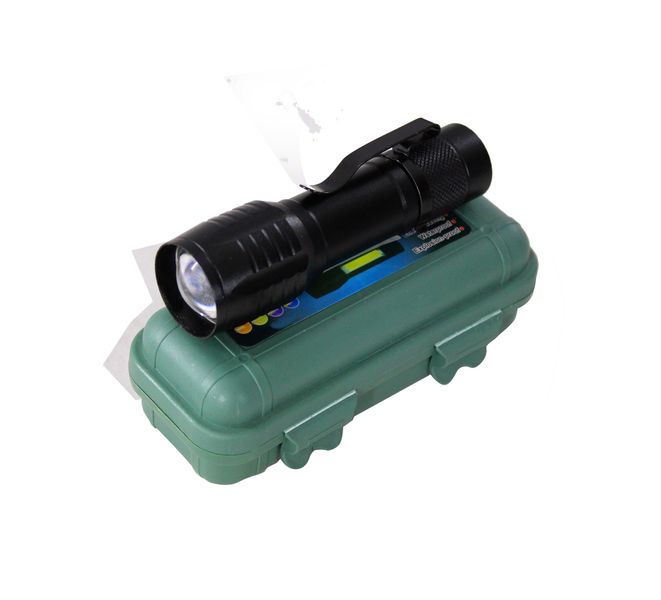 USB Charge 9cm Mini USB LED COB Pocket Flashlight &amp; Side Lantern