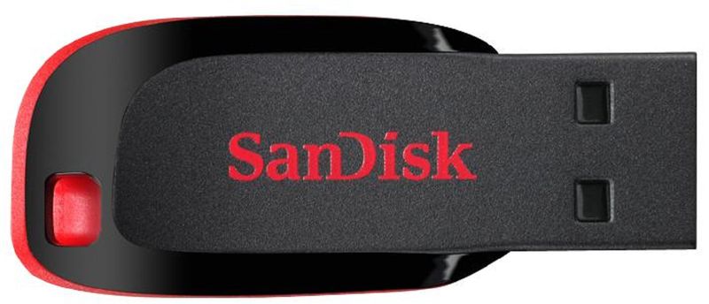 SanDisk (2931932) Cruzer Blade USB 2.0 Flash Drive - 16GB