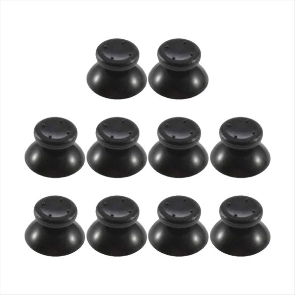 10 Pcs 3D Analog Joystick Thumb Stick Grip Cap Button for Xbox 360