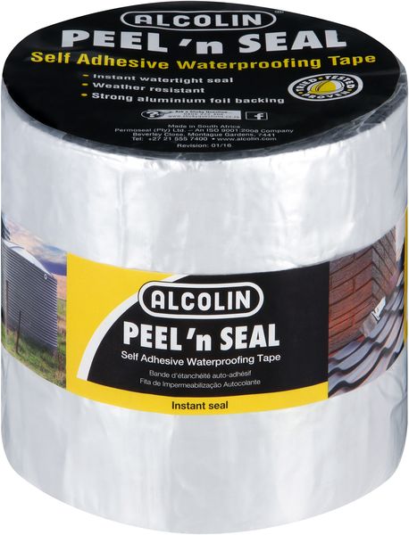 Alcolin Peel 'n Seal Waterproofing Tape - 100mm x 10m