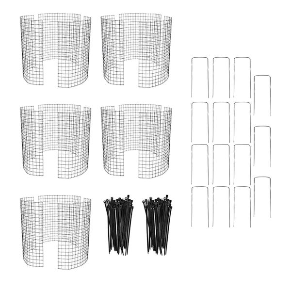 15Piece Plant Protector from Animals Wire Plant Protection Mesh for Rabbits
