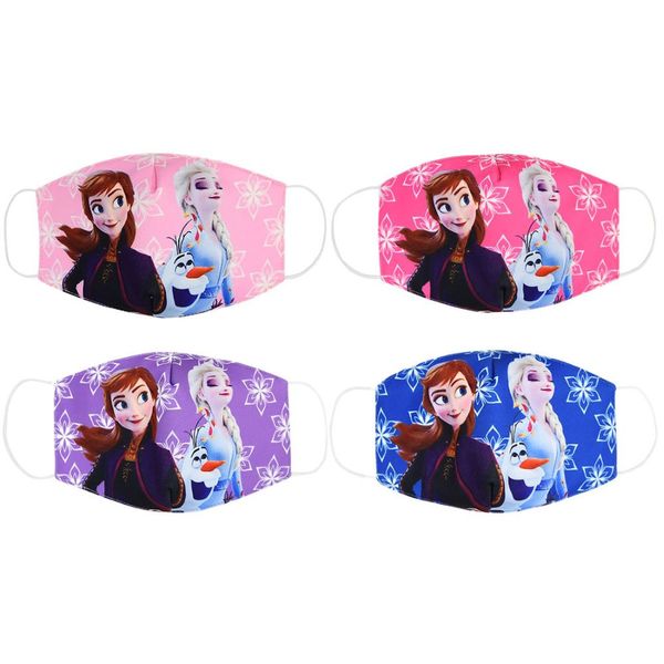 Disney Character Mask- Frozen Pack of 4