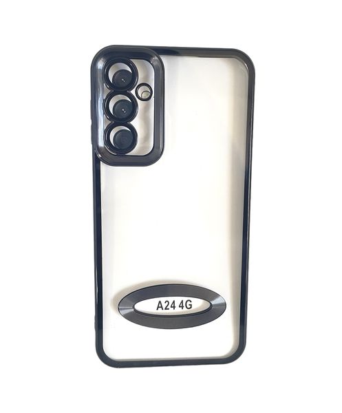 Case Cover for Samsung A24 4G - Metallic Border