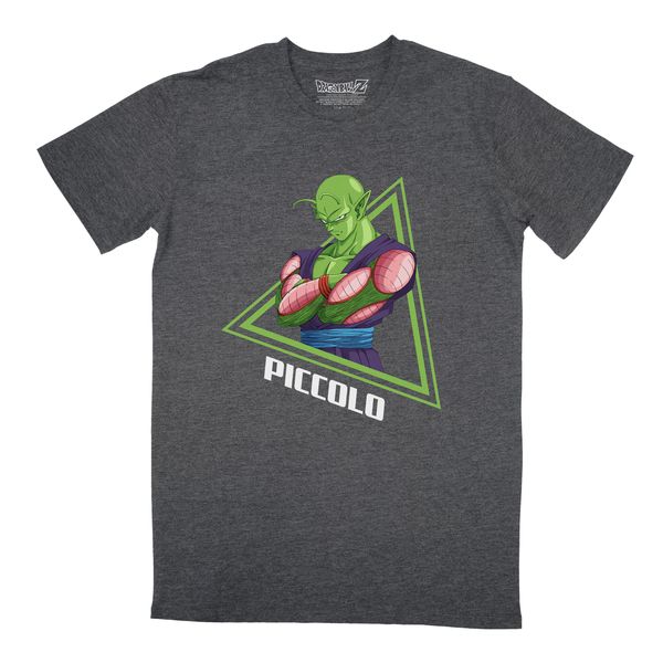 Dragon Ball Z - Piccolo Men's Charcoal Melange T-Shirt