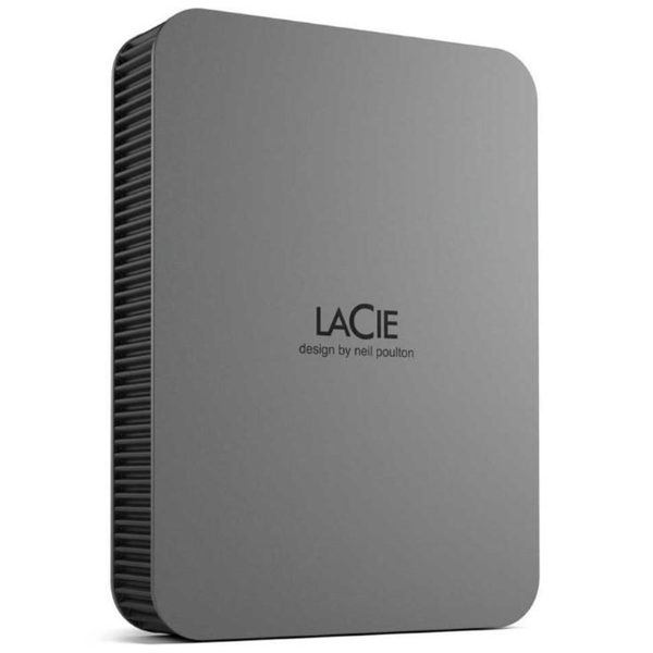 Seagate LaCie STLR4000400 4TB USB-C Hard Drive - Silver