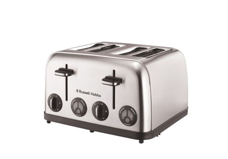 Russell Hobbs - 4-Slice Stainless Steel Toaster
