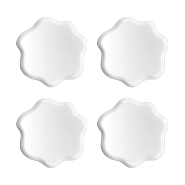 Carrol Boyes Dinner Plate Set of 4 - Wavy