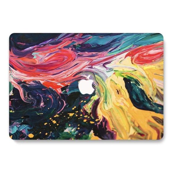 Colourful Paint Designer Case Compatible with MacBook Pro 14" (2021+)
