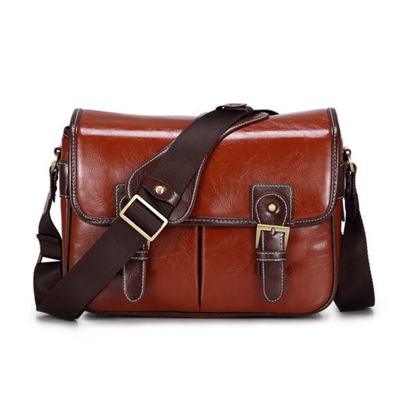 Camera Handbag Waterproof Shoulder DSLR Bag Retro Photo Bag For Canon Nikon