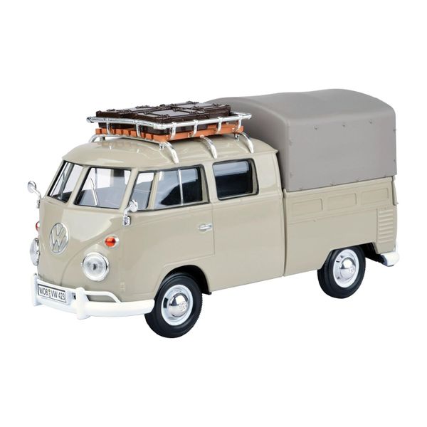 Volkswagen Type 2 (T1) Pickup with Roof Rack Scale 1:24 Diecast