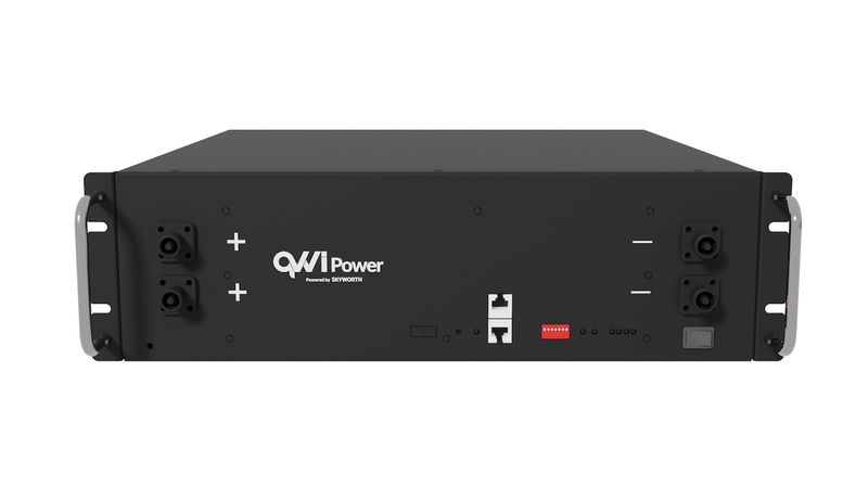 QVWI 5.12kWh Rack Mount Battery - Powered By Skyworth
