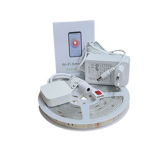WiFi Color Changing RGB Strip Light Kit - Professional Edition - 5 Metres