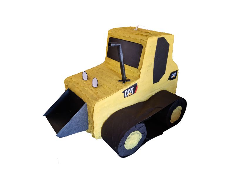 Yellow Bulldozer Pinata