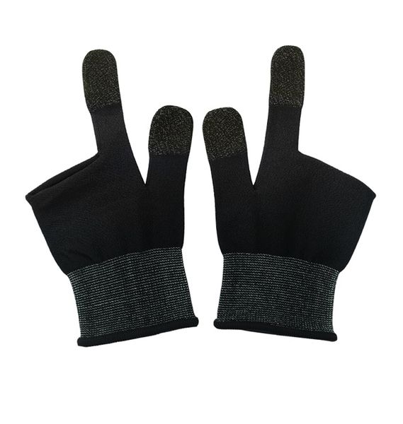 Eagle Claw Gaming Gloves - Silver Thread Two-Finger Touch Sleeves GA21