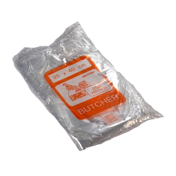 Butcher Bags Medium 25cm x 40cm pack of 250