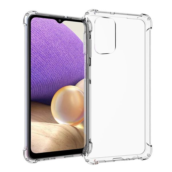 Transparent Shockproof TPU Back Cover Compatible with Samsung Galaxy A32 5G