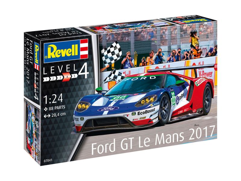 Revell 1/24 Ford GT Le Mans 2017 Car Plastic Model Kit