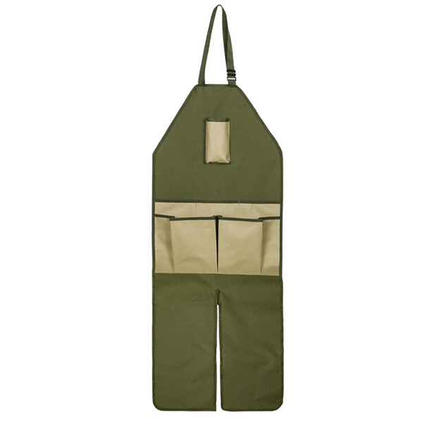 Waterproof Utility Garden Tool Apron Multi Pockets Leg Protect Apron