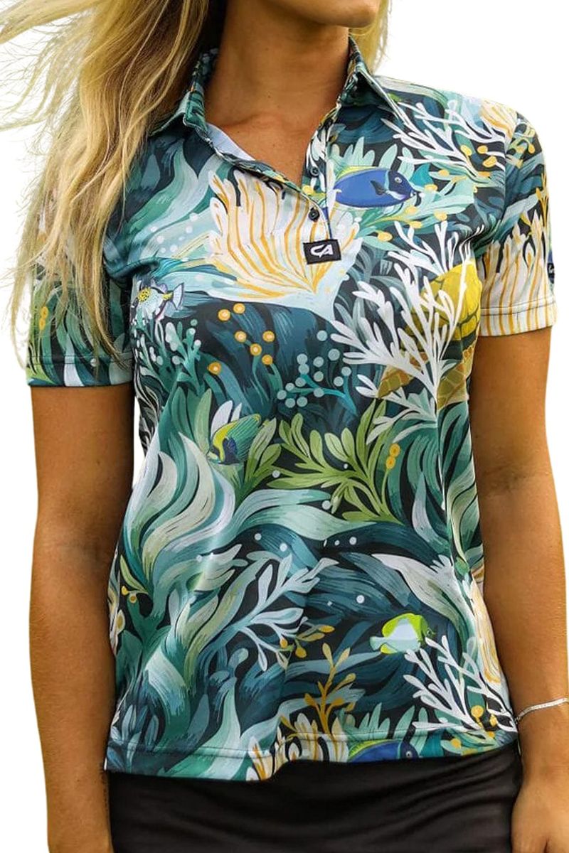 CA Ladies Funky Golf Shirt | The Reef