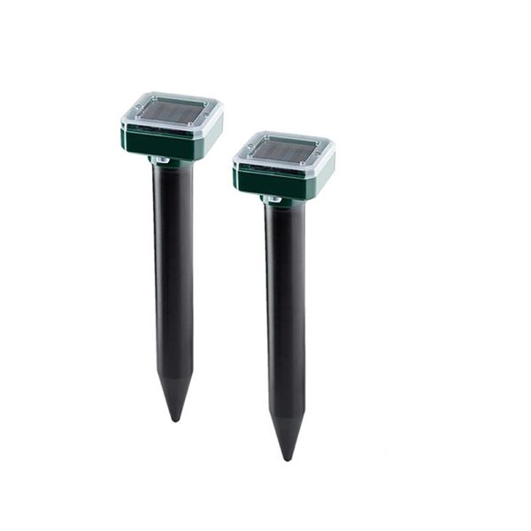 2 Pack Of Solar Mole Repellent FA-LC80-1