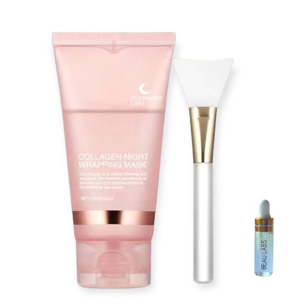 Collagen Overnight Peeling Mask + Mini Beau Labs Serum