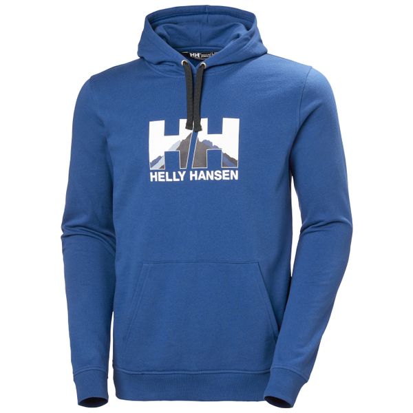 Helly Hansen Men's Nord Graphic Pullover Hoodie - Deep Fjord
