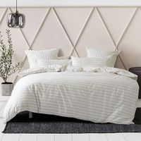 Linen House Duvet Cover Set - Charlie Taupe