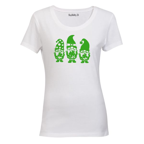 St. Patrick's Gnomes - Ladies - T-Shirt