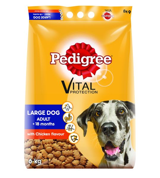 Pedigree - Dry Dog Food Large Dog Chicken - 6kg