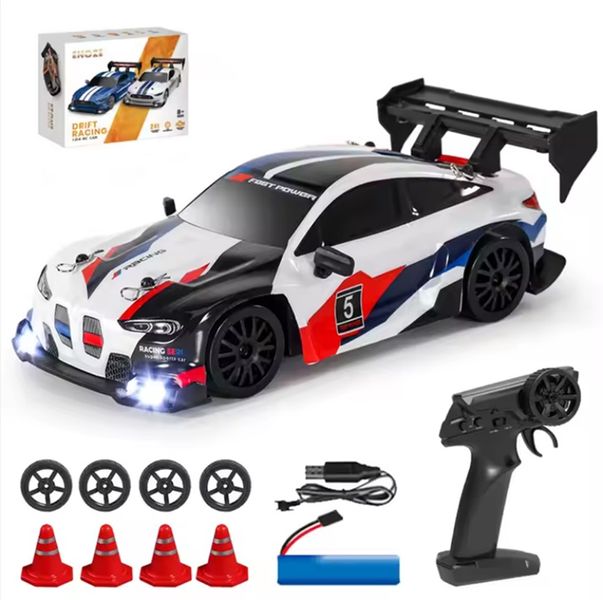 M4 Remote Controlled Drift Car With Extra Battery and Tyres