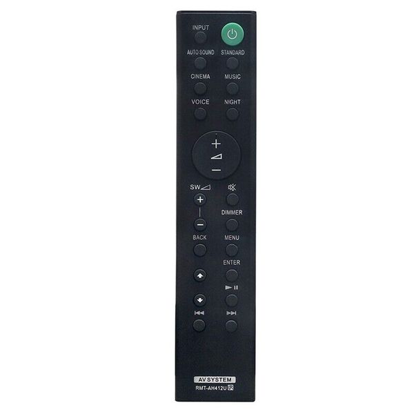 Replacement Remote Control For Sony Home Theater RMT-AH412U SA-WS500RF
