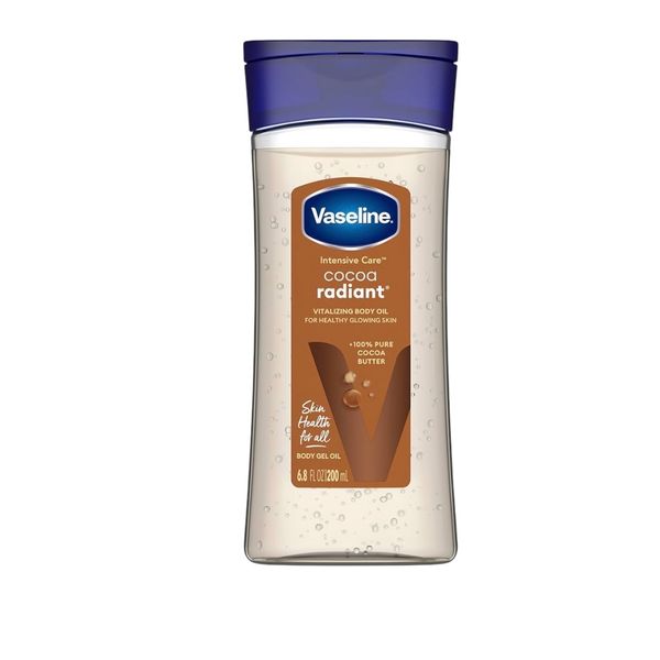 Vaseline Intensive Care Cocoa Radiant Body Gel Oil for Glowing Skin 200 MLs