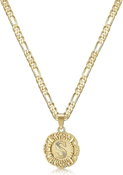 Letter "S" Trend Pendant Necklace
