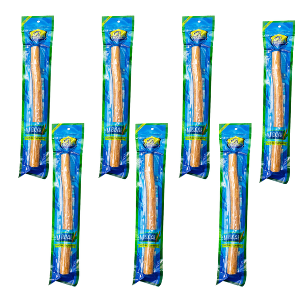 Miswak Natural Toothbrush 8 inch- Al Khair - 7 Pack