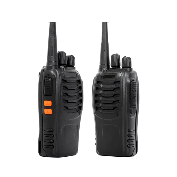 2-Piece 10km Handheld Crystal Clear Sound Walkie Talkie Set