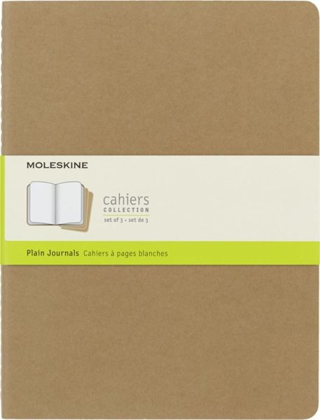Moleskine Cahier Natural X-Large Plain Journal