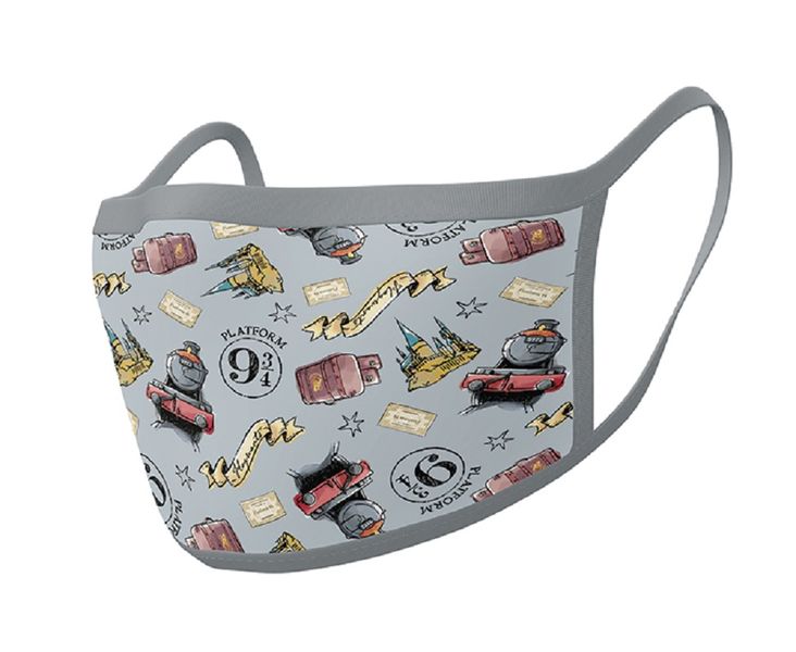 Harry Potter Hogwarts Express Face Covering (pack of 2)