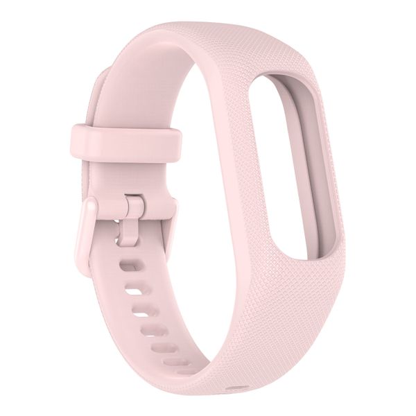 Silicone Band For Garmin Vivosmart 5-Rose Pink