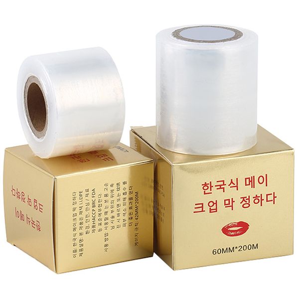 Plastic Film Roll with Cutter on Box (60 mm x 200 m)